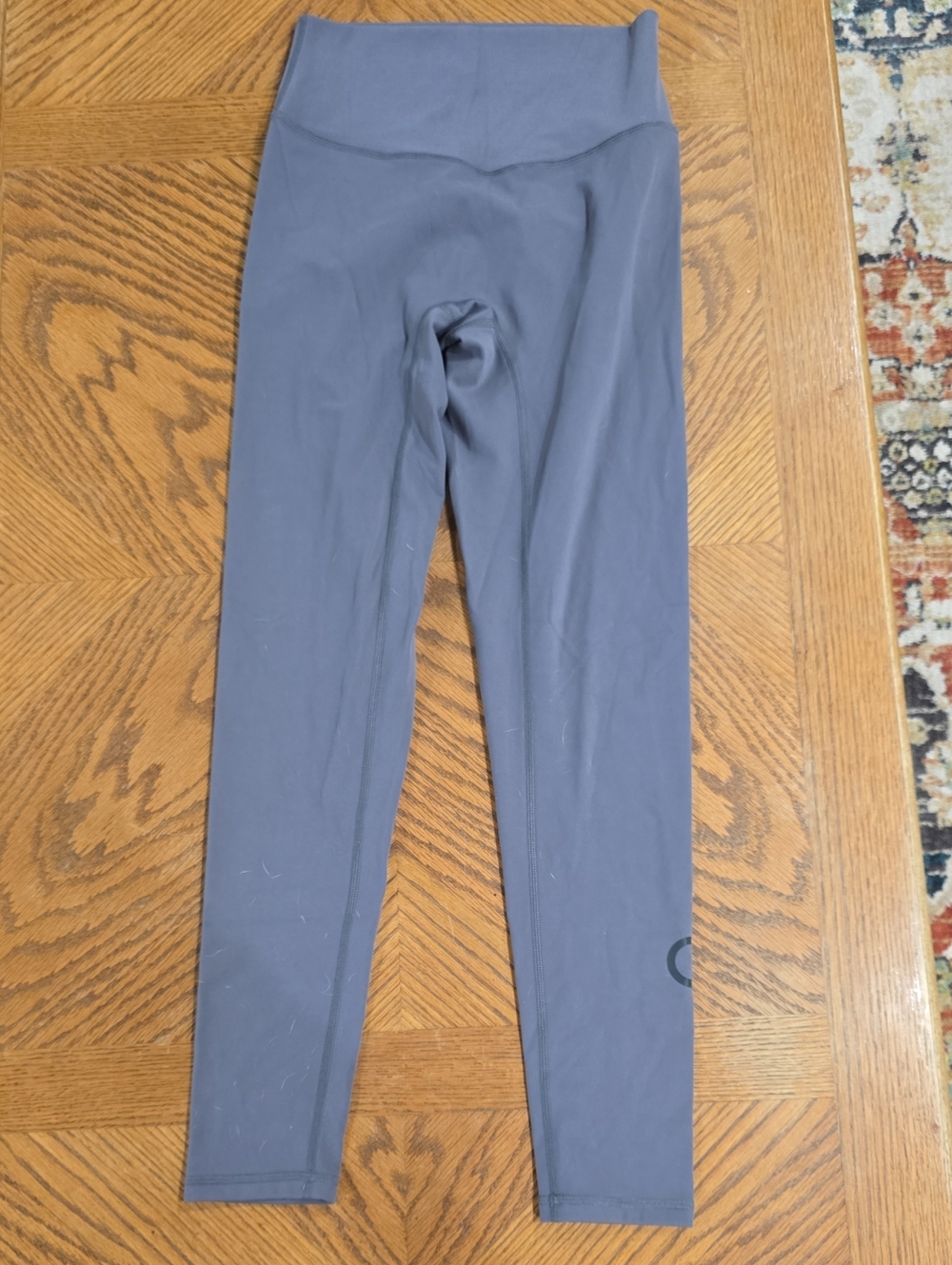 NWT AVA Los Angeles Slate Gray High-Waist Womens Leggings